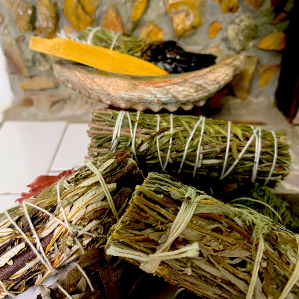 Organic Homegrown Sage Smudge Sticks